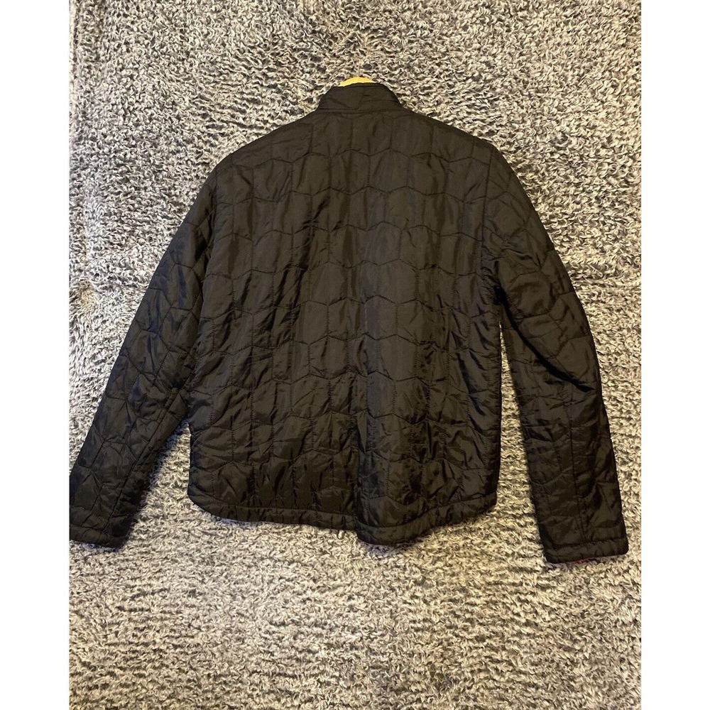 Jockey Convertible Fleece Lined Quilted Jacket Black Size M Soft and Cozy - Picture 11 of 14